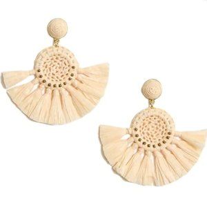 J Crew Factory Fan statement earrings